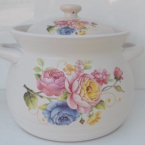 Ceramic Soup Pot 2.75L - Rose